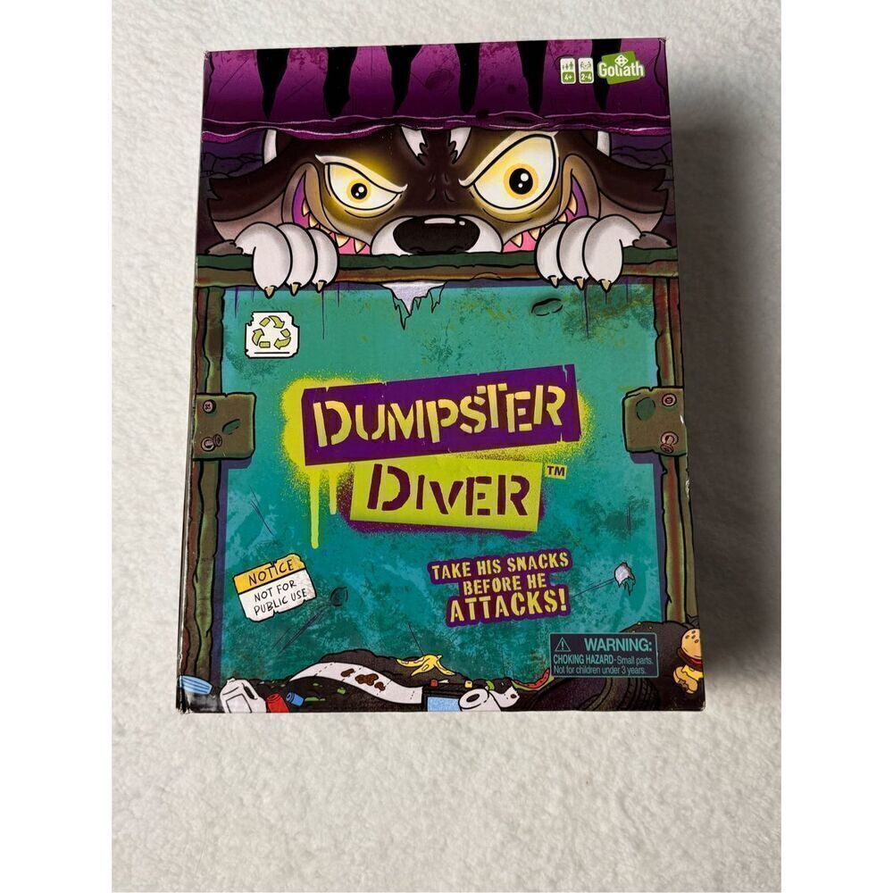 GOLIATH GAMES DUMPSTER DIVER / New In Box